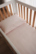 Waterproof Pillow Case - Pink Gingham