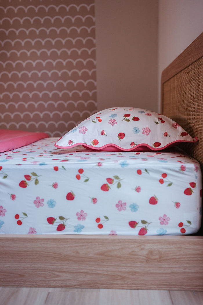 Waterproof Single Fitted Sheet - Evie
