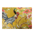 Whimsical Cockerel Glass Chopping Board