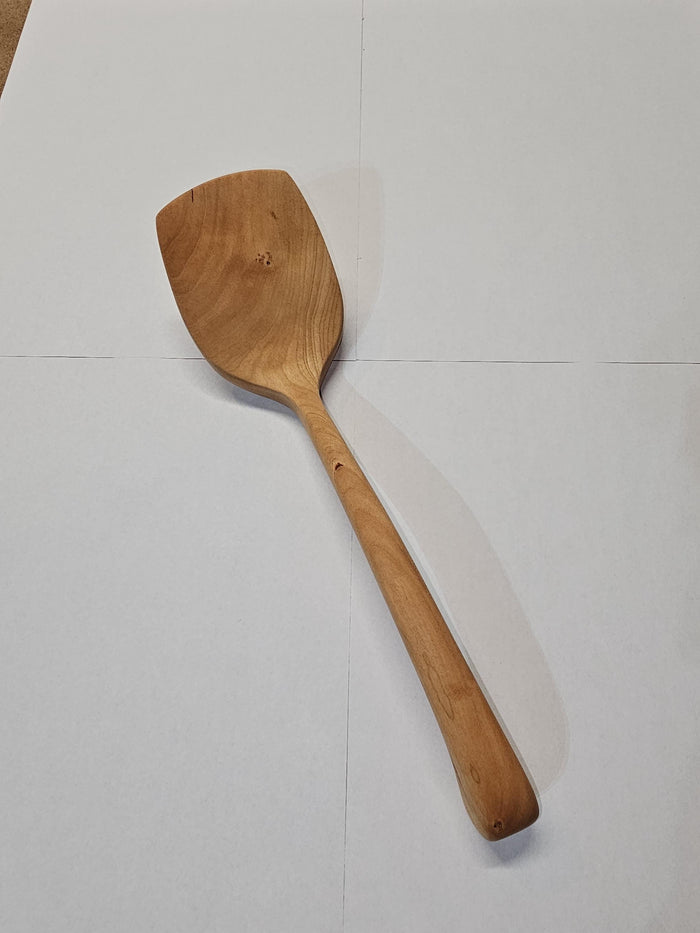 pancake flipper spatula on white background