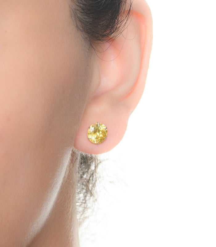Yellow Round Tops (Silver)
