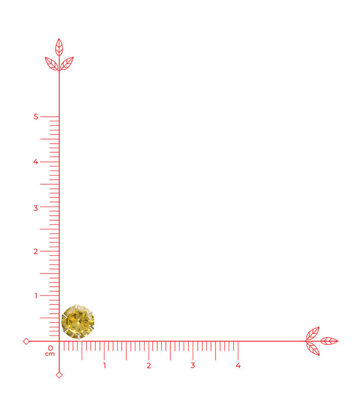 Yellow Round Tops (Silver)